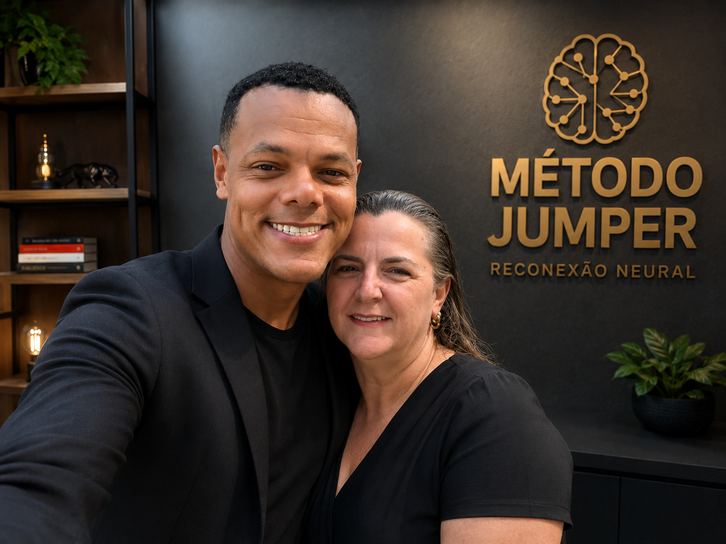 Rafael Clarindo e Jaqueline — criadores do Método Jumper